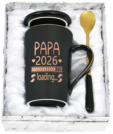 Diztoud Taza con texto en alemán Papa 2026 Loading