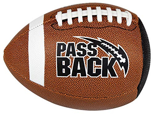Cathay Fenix Boys PB9C Passback Official Composite Passback Football - Blue, M