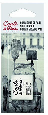 Conté à Paris Gomme Mie de Pain Sur Carte