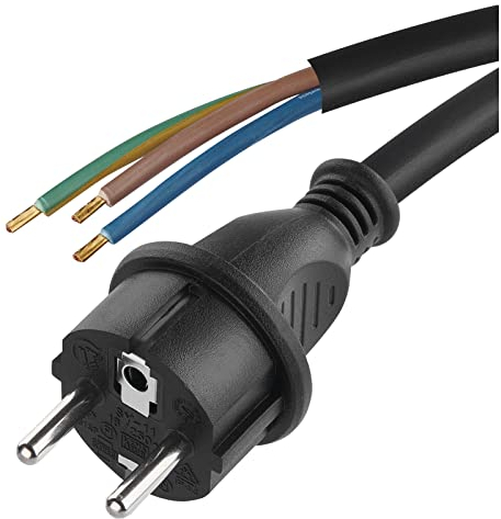 Emos cavo Flexo – GU MMI 3 x 2,5 mm, 5 m, colore nero, SY-139GR – 11