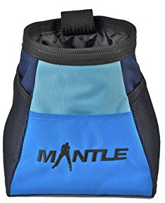 MANTLE climbing equipment Boulderbag Marine hellblau/blau zum Bouldern Klettern Turnen