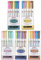 Zebra Mildliner Textmarker-Set, 25-teiliges Set in Pastellfarben