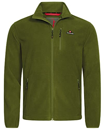 Höhenhorn Eigler Herren Fleece Jacke Full Zip Grün Gr. XL
