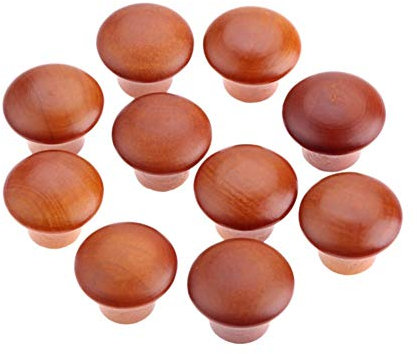 Türschlossgriff. 10Pcs Holzschubladenschrank Knöpfe Möbelgriffe Möbelknöpfe und Griffe Küchentürgriffe Möbelbeschläge Wohnkultur (Color : A)