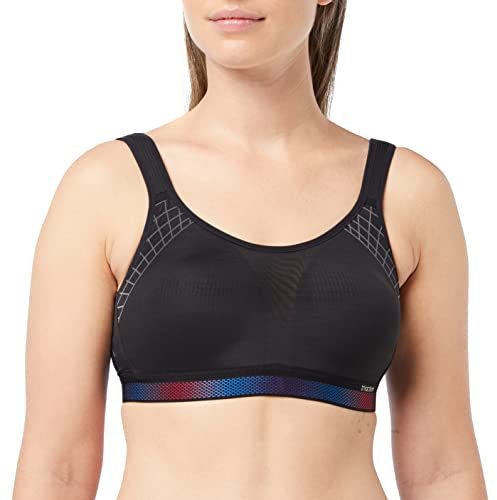 Triumph Womens Triaction Cardio Flow N01 Ex Sports Bra, Black, 32G UK