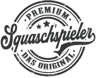 Squash Original Notizbuch (liniert) Lustiges Squashspieler