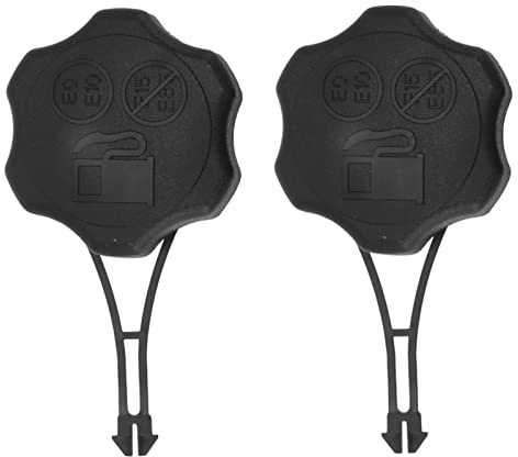 Lot de 2 Bouchons D'essence pour Tondeuse à Gazon, Bouchon de Réservoir de Carburant Compatible avec les Moteurs 675Exi 725Exi Remplace la Pièce
