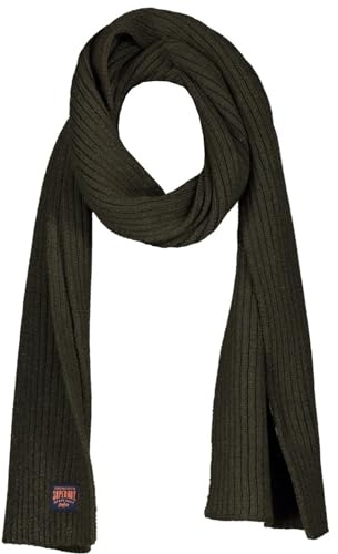 Superdry Damen Workwear Strickschal Surplus Goods Olivgrün 1SIZE