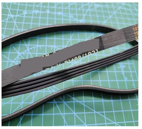 Kassettendeck Belt PJ488 / 192J Laufband-Antriebsriemen aus Gummi Plattenspieler-Riemen (Farbe : PJ488-5 Ribs)