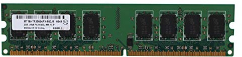Runioney Memoria RAM DDR2 de Escritorio de 2GB 800MHz 2RX8 DIMM PC2-6400U Alto Rendimiento para Placa Base AMD