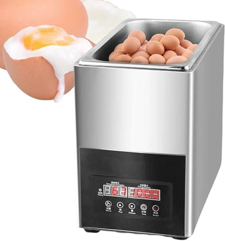 Hornillo De Huevos Inteligente, Hervidor De Huevos EléCtrico, Hervidor De Huevos Con Capacidad Para 50 Huevos, Hervidor De Huevos Comercial AutomáTico De Aguas Termales, Para Huevos Blandos,220V