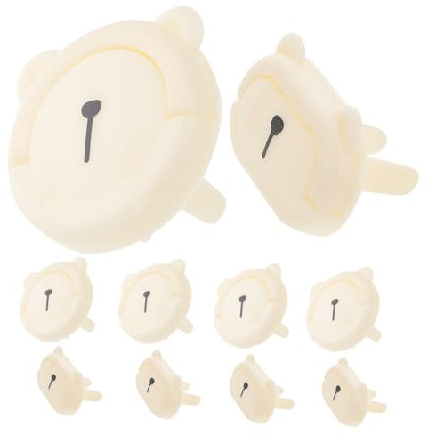 QUMIIRITY 10stücke Steckdosenabdeckungen Für Babyschutz Kindersicherungsstecker Für Elektrische Steckdosen Robuste Und Einfach Zu Installierende Abdeckungen Für Ihres Kindes