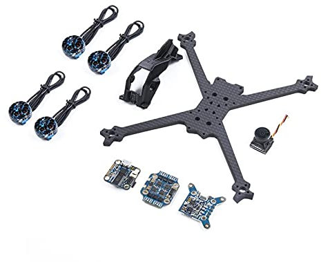 MKVAXR For Iflight, TurboBee 160RS 165 mm FPV Drone DIY Byggsats med XING 1404 3800KV Motor/SucceX Micro F4 V1.5 15A Stack FPV Drone RC FPV drönarkropp