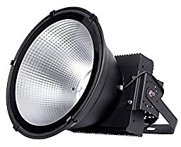 LED Tower Crane Light - Construction Site Spotlight, IP65 Waterproof, Remote Control, Aluminum Outdoor Searchlight for High Altitude Lighting