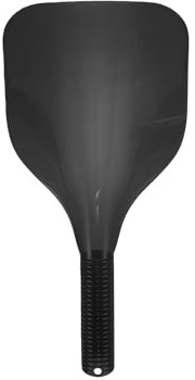 Upstore Maschera protettiva da barbiere per il taglio dei capelli, impermeabile, riutilizzabile, in plastica, per parrucchieri, spray per capelli, protezione per gli occhi (nero)