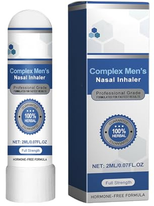 Bastone Nasale Inalatore Inalatore Aromatico Naturale | Dispositivo Respiratorio con Fragranza Rinvigorente a Lunga Durata per Migliorare la Concentrazione Ridurre lo Stress