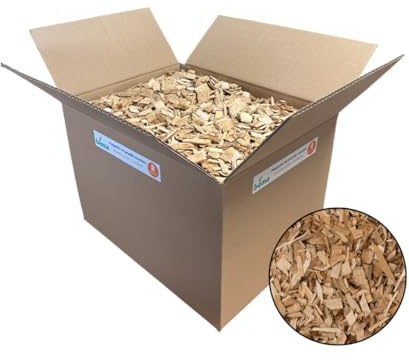 béma Paillage Mulch de Bois - plaquette/copeaux de Bois - Dimensions : 10-40mm (45 litres)