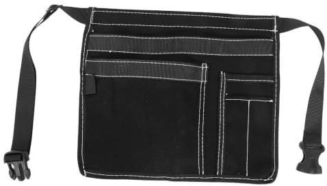 MAGICLULU Heavy Duty Oxford Cloth Material with 3 Pockets Electrician Tool Pouch Adjustable Wide Belt Breathable Mesh, Reinforced Compartments for Electrical Work and Cable Laying