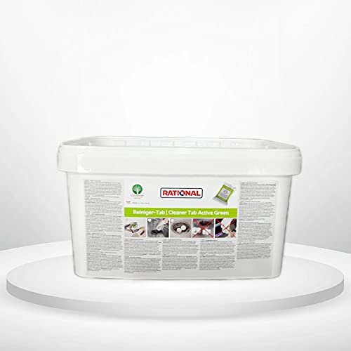 Lot de 150 pastilles de nettoyage rationnelles Active Green pour iCombi Pro et iCombi Classic, idéales pour les jardins d'enfants, les restaurants rapides, les cantines, les aides à la vie, etc.