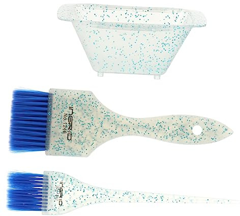 1 Satz Haar färbemittel Zubehör Haarfärbemittel-Entferner Haar-Highlighting-Pinsel haarfärbepinsel haarfärbe pinsel set Bürste vermischt Werkzeug zum Färben von Haaren Haushalt