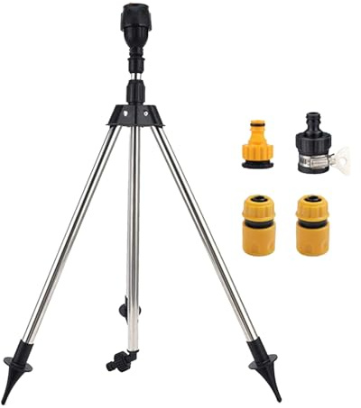 Sprinkler Gartenstativ - Ausziehbarer rotierender Sprinkler | Duty Duty Long Reach Water Sprinkler | Teleskopbewässerungswerkzeug drehbar um 360 ° | Effiziente Ausrüstung für das E I