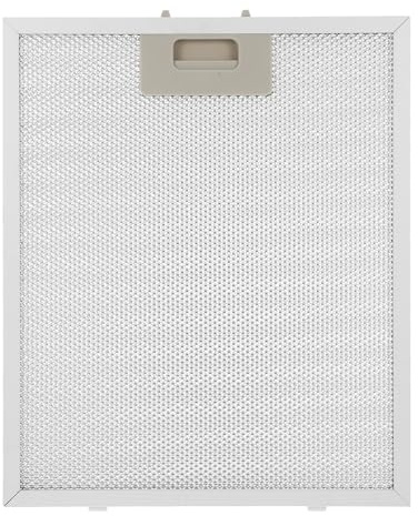 Dunstabzugshauben Filternetz 320x260x9mm, 1 Stück, Silber | Aluminiumfolie, Rechteckiges Siebgewebe, Ersatzteil für Hauben, Einfache Montage