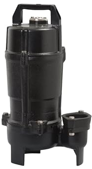 Tsurumi Pump 50UT2.75S | Cast Iron Sewage pump | 1 HP, 115V, 2 in Discharge | Ideal for pumping wastewater and sewage. | 95 GPM / 5700 GPH