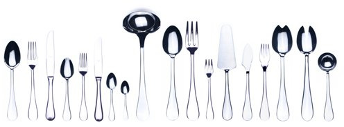 MEPRA Spa 1020B22151 - Servizio di Posate Brescia, 151 Pezzi