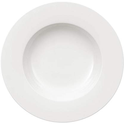 Villeroy & Boch Royal Piatto da Pasta, 30 cm, Porcellana Premium Bone, Bianco