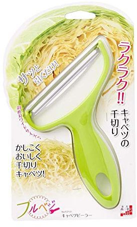 Shimomura Industry FCP-01 Full Veggie Cabbage Peeler, Shredded Cabbage, Made in Japan, Niigata, Tsubamesanjo