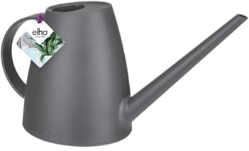 Elho Brussels Watering Can 33 - Annaffiatoi per Internocoltura E Raccolta - Ø 33.0 x H 17.0 cm - Nero/Anthracite