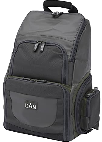 DAM Back Pack, Rucksack, Lieferung inkl. 4 Boxen (27x18x5cm), sehr geräumig, Größe 37x20x48cm, Material 100% Polyester