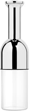eto wine decanter in stainless: mirror finish