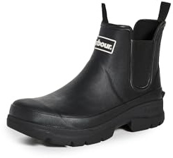 Barbour Uomo Stivali Di Gomma Nimbus, Black, 42 EU