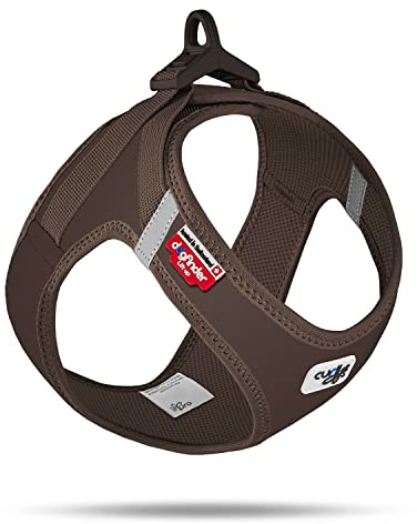 Vest Harness curli Clasp Softshell Brown S