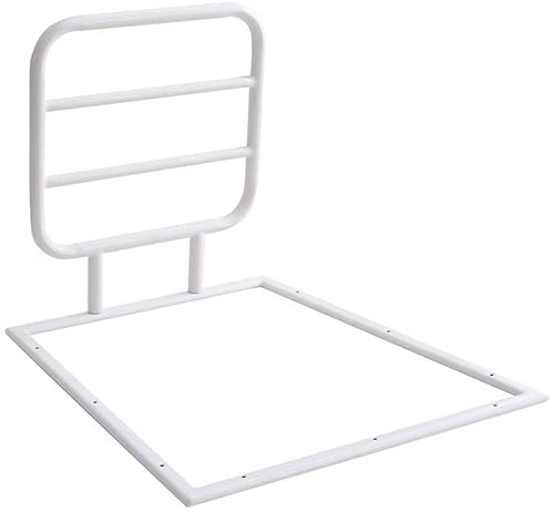 ACiyD Bettgitter Bettgitter Seniorenbett Seitenhandlauf Krankenhaussicherheit Handlauf für Senioren Erwachsener King Bed Handicap (Color : White, Size : 45x50cm) (White 45x50cm)