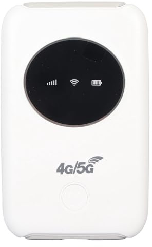 Tragbarer WLAN-Router, Leichte 4G-Netzwerkbänder, Entsperrt, 5G WLAN, 4G LTE, USB-WLAN-Modem, SIM-Kartensteckplatz 300 Mbit/s, für Partys für Geschäftsreisen