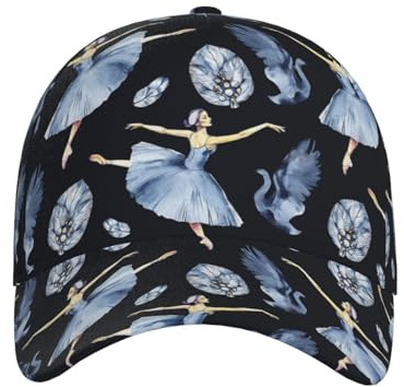 urtradezz Casquette de ballet, casquette de baseball, de danse, de soleil, casquette de ballerine, casquette de camionneur pour homme et femme, Ballet 02, taille unique