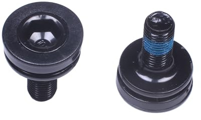 PROWHEEL Bike Hex Crank Arm Fixing Bolts Spindle 8mm Allen Key Bolt Screws Capless Bottom Bracket for Cycling Bicycle Axle Fits Many Bike Cranksets