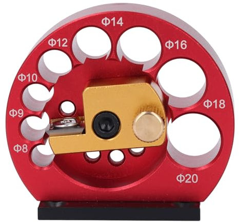 Macchina per Tasselli Carpentiere con Inserti in Metallo Duro Regolabili a 8 Fori, Tassello per Trapano Elettrico per Fresatura Asta Tonda per Fare Tasselli, Strumento per