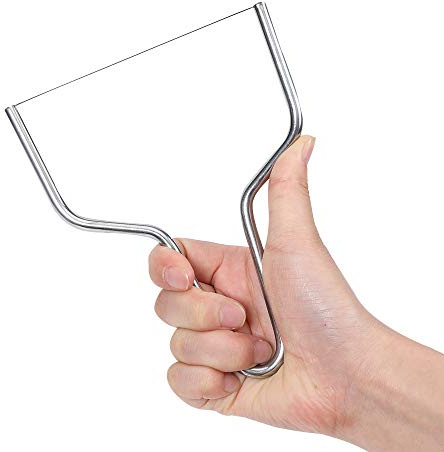 Tcrogsciss Cheese Slicer Lyre with Wire Cutter & Stainless Steel Handle - Perfect for Slicing Soft Cheeses