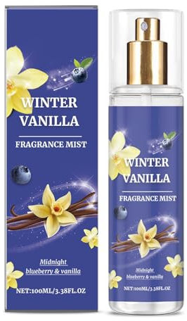 Vanilla Skin Eau de Parfum, Langanhaltendes Vanille Parfüm, Mehrzweck-Vanilleparfüm, Flexibel Als Körperparfüm Oder Haarduft, Körper- und Haarduftspray