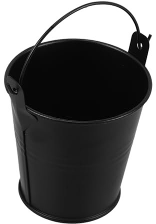 ibasenice Seau à Graisse pour Barbecue Seau à Huile Métal Récupérateur pour Barbecue