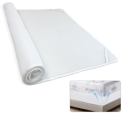 RV Accessories Mattress Underlay- Breathable 3D Mesh Fabric Ventilation Pad for Camper, Motorhome or Boat- Keeps Beds Dry by Promoting Airflow