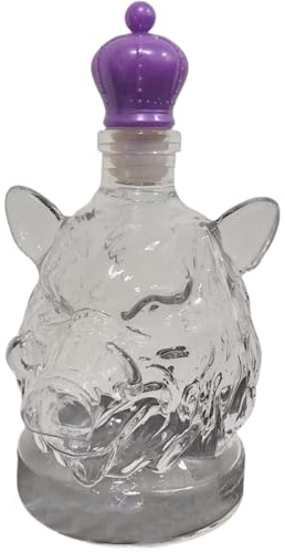 Bottiglia Di Whisky - Di Da 320 Ml, Caraffa Da Vino, Bottiglia Di Whisky Decorativa Con Soffiato A Mano E Forma Animale | Caraffa Da Bevande Da Collezionare Per Bevande