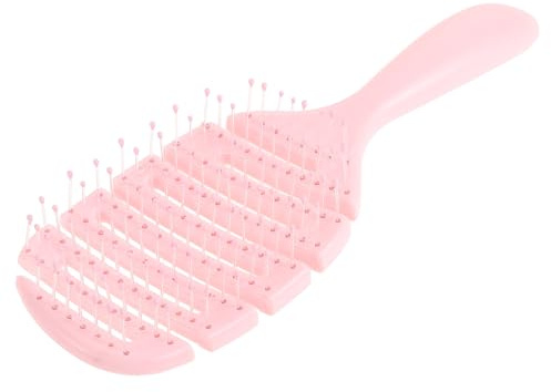 VILLCASE Pettine Antistatico per Chioma Ventilato in Abs, per Chioma Bagnati e Asciutti, Accessorio Professionale per Acconciature Femminili