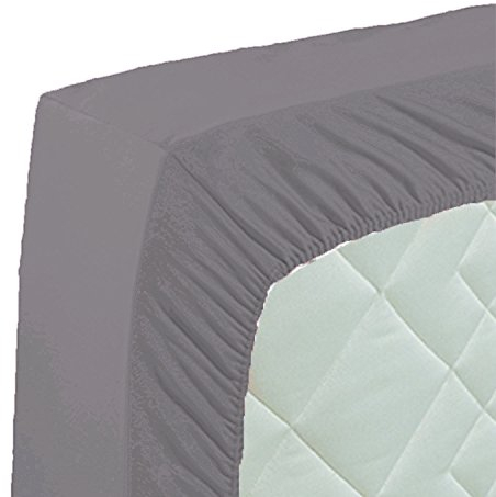 Curt Bauer Mako Jersey Spannbettlaken 180x200 200x200 cm (blei)