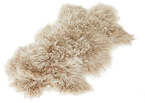 Reissner Lammfelle Naturform Tibetlammfell TP2 100x55cm Farbe beige (Tops) JAY107