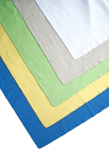 ColorYourLife 5-Pack Microfiber Cleaning Cloths for Smart Phones, Laptops, Tablets, Lenses, LCD Monitor, TV, Camera, Glasses, Optics etc in Retail Packaging