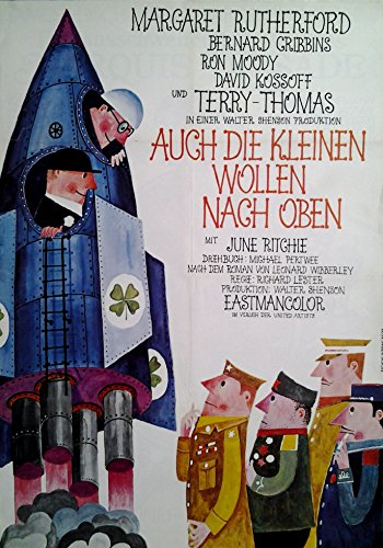 Auch die Kleinen wollen nach Oben - The Mouse on The Moon (1963) | original Filmplakat, Poster [Din A1, 59 x 84 cm]